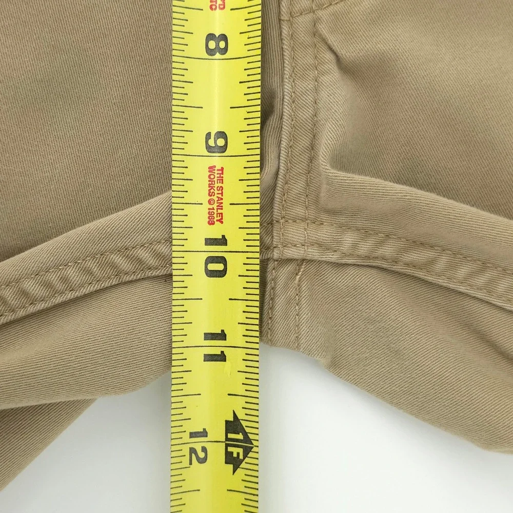 Levi's 511 Mens Slim Fit Pants 33x34 Khaki Tan Chino Workwear 04511-3376